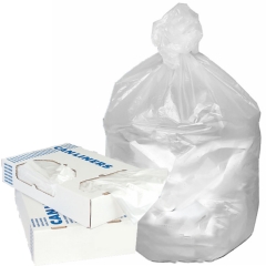 Tuff Bros Trash Bag, White, 8 Gallon, 18 Count (24 Pack)