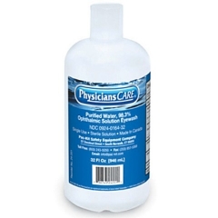 Eye Wash Solution Replacement Bottle - 32 oz.