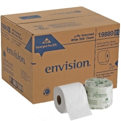 19880 Envision 2-Ply Bathroom Tissues (Case of 80)