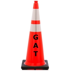 GAT ORANGE CONE WITH COLLARS