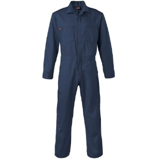 FR Contractor Coverall - Navy Blue 7 oz. Indura Ultra-Soft Fabric: DRJ ...