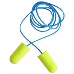 3M Neon Yellow Neon Earplugs 311-1250 - Corded