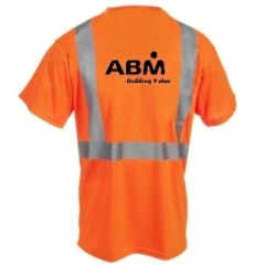 ABM Orange Safety T-Shirts