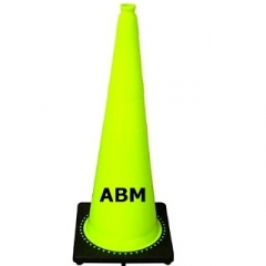 ABM 36" Fluorescent Lime Traffic Cone