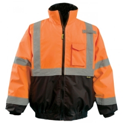 OccuNomix Black Bottom 2-IN-1 Bomber Jacket - Orange or Lime Color