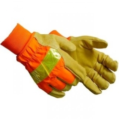 Liberty Hi-Vis Orange Thermo Insulated Premium Pigskin Glove (DOZEN)